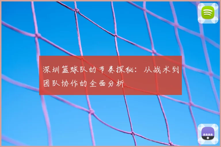 深圳篮球队的节奏探秘：从战术到团队协作的全面分析