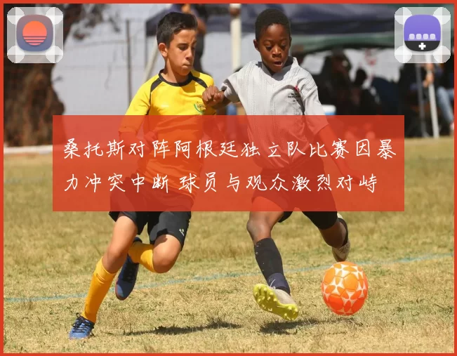 桑托斯对阵阿根廷独立队比赛因暴力冲突中断 球员与观众激烈对峙