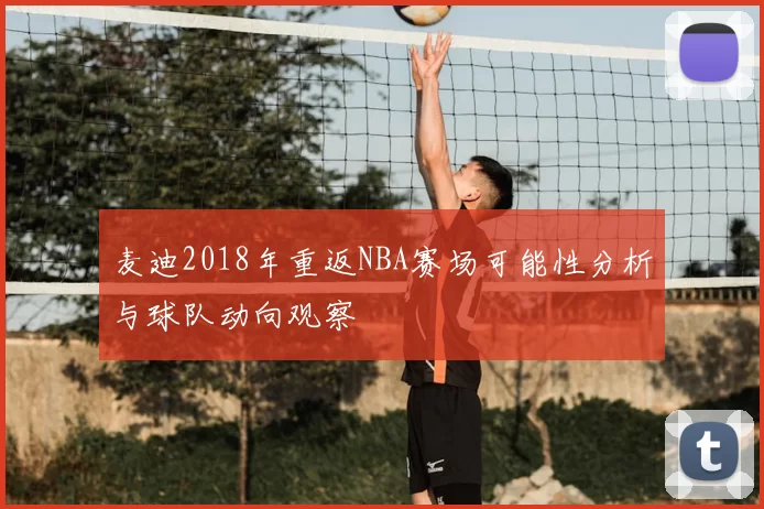 麦迪2018年重返NBA赛场可能性分析与球队动向观察