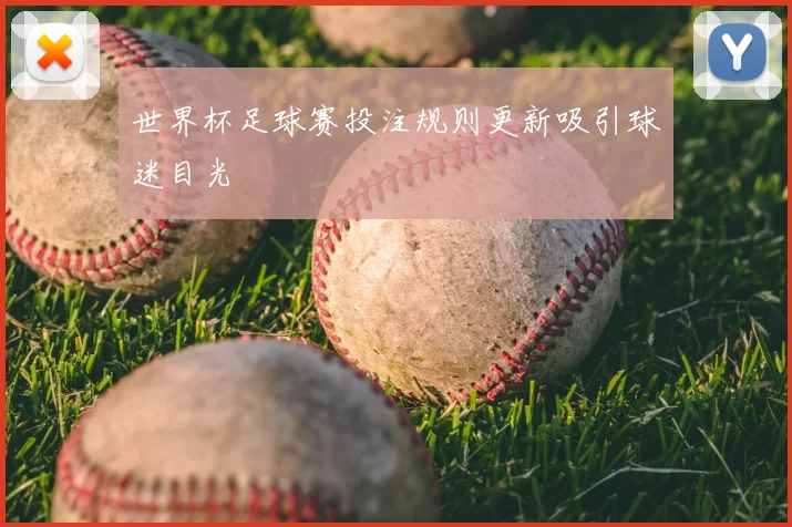 世界杯足球赛投注规则更新吸引球迷目光